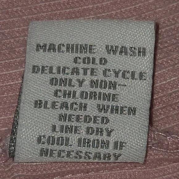 Dressbarn Women Pink Corduroy Zip Up Jacket Hoodie - Picture 6 of 6